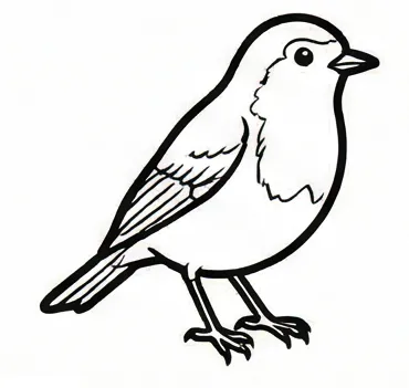 a bird with a black and white outline 3.webp